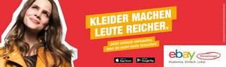 Ein Bild eines Werbeplakats von eBay Kleinanzeigen