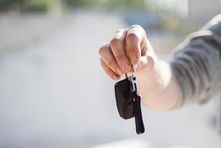Ein Bild von Schlüsseln für einen Gebrauchtwagen