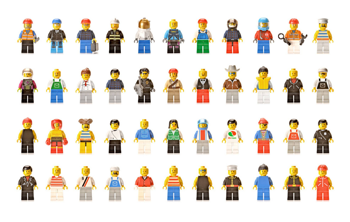 Ein Bild von Legofiguren